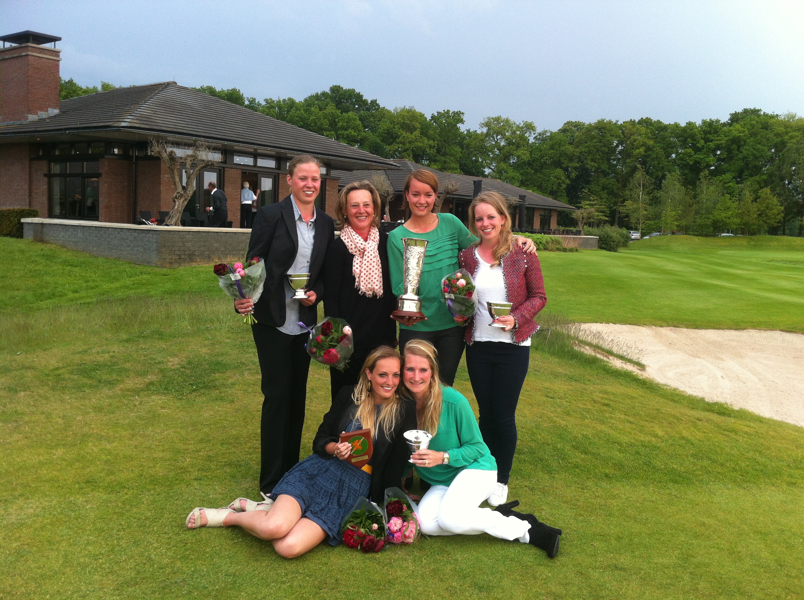 Winning Ladies Team from the Royal Hague Golf Club